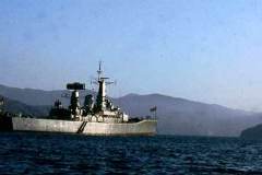 40_HMS_Minerva_anchored_off_Khor_Quai_Oct1971