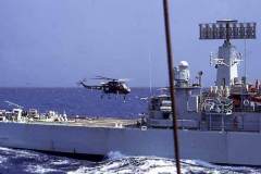 Minerva_helicopter_landing_Sept_1970